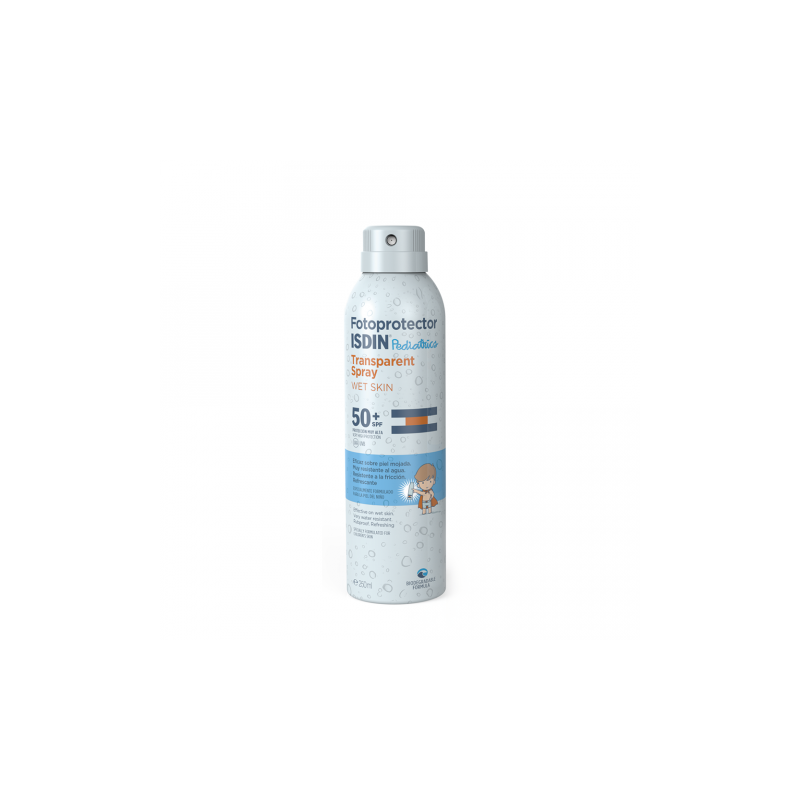 FOTOPROTECTOR ISDIN PEDIATRICO WET SKIN + SPRAY 250 ML